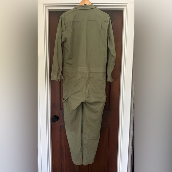 Olive Green Jumpsuit - Picture 2 of 6